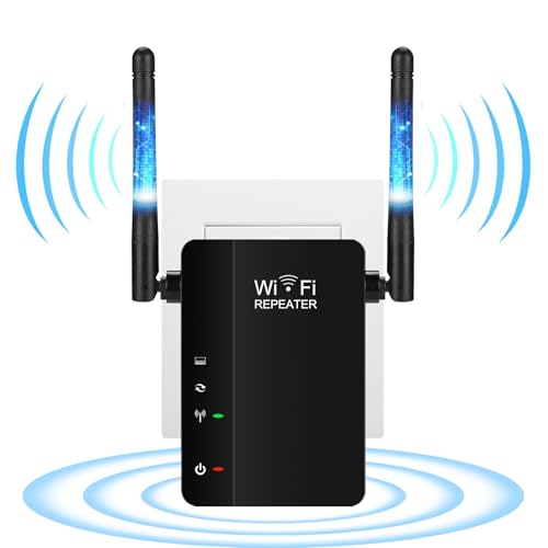 Amazon.co.jp: WiFi 無線LAN 中継器 長距離 Wi-Fi範囲エクステンダー